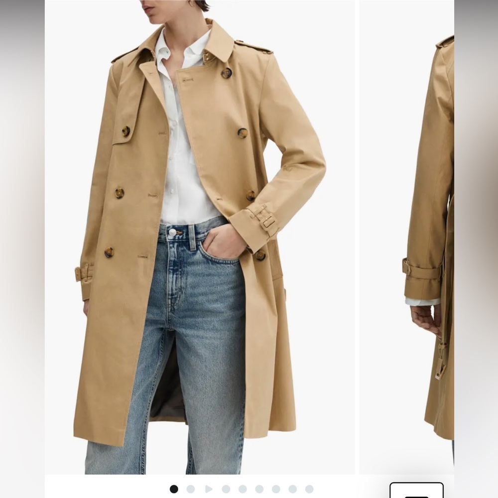 Mango Trench Coat size XS